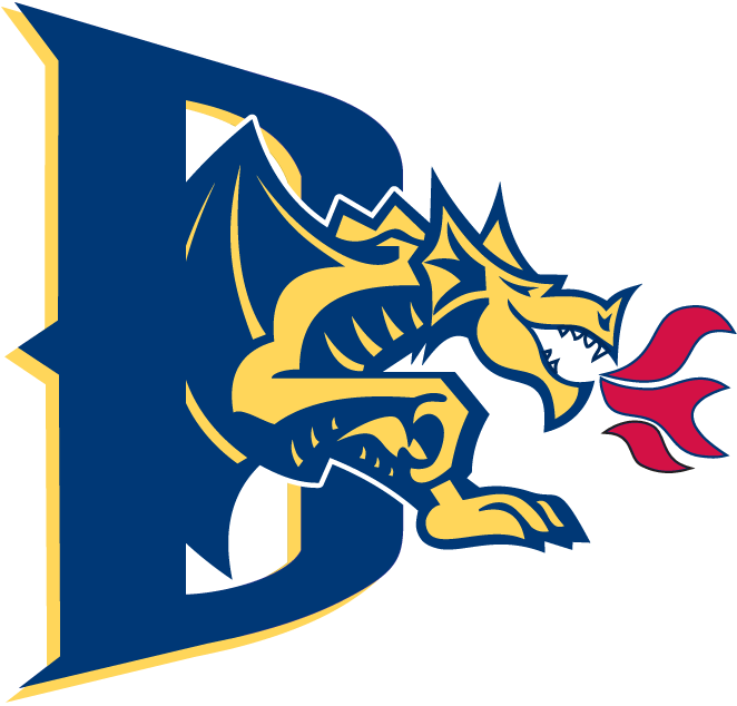 Drexel Dragons 2002-Pres Alternate Logo 02 vinyl decal